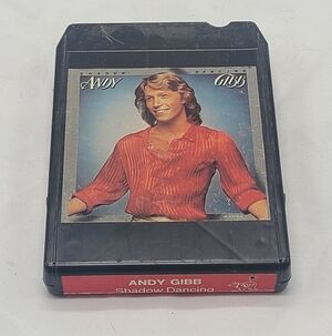 Vinrage Andy Gibbs Shadow Dancing 8 Track Tape